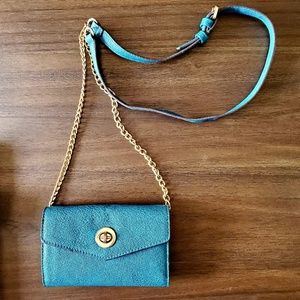 Francesca's Teal Clutch